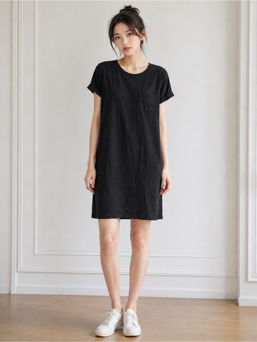 Alexander Wang Black Crewneck Tee